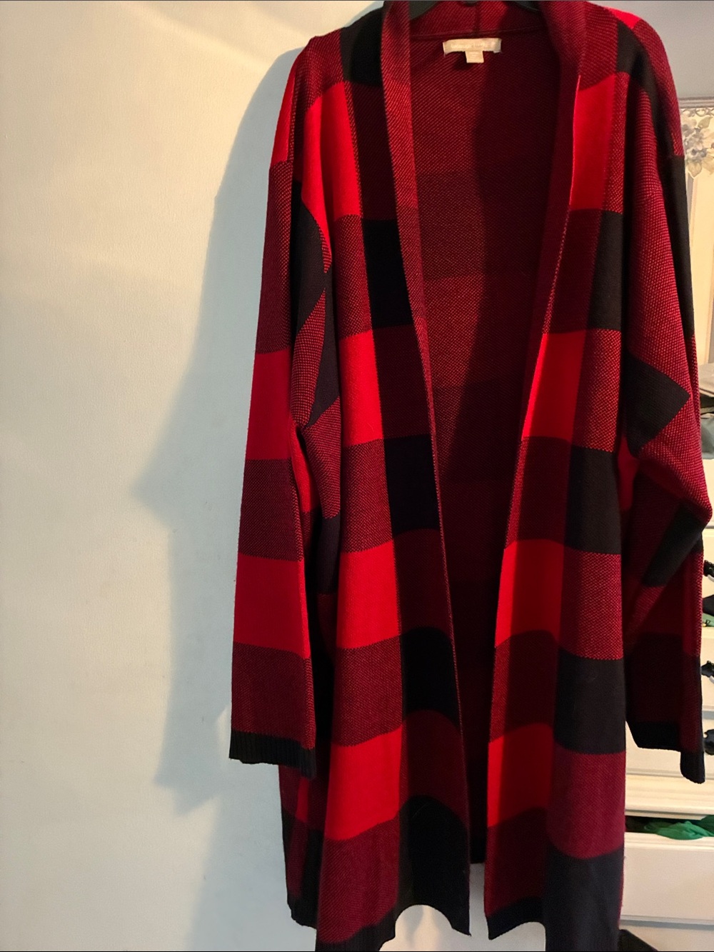 Woman Within  Coat , No Buttons , Worn in Restaurant or Gathering Size 4X